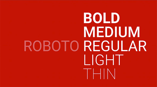 download roboto font family